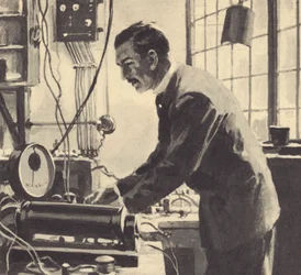 Ernest Rutherfords erste Experimente wurden in einem 60 Fuß langen Blechschuppen durchgeführt